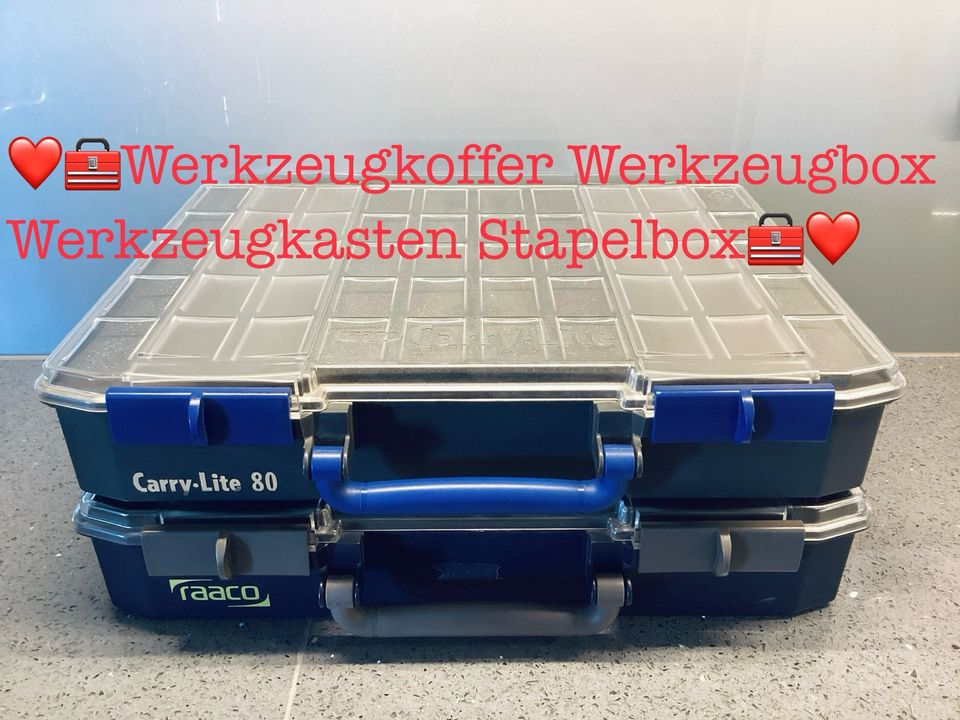 2x Werkzeugkoffer Werkzeugbox Werkzeugkasten Stapelbox❤️ in Hannover
