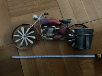 Motorrad Skulptur Metall Deko mit Topf Halter Stuttgart - Degerloch Vorschau