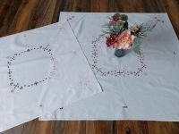 Vintage Landhaus Tischdecken weiß rosa Shabby Spitze Nordrhein-Westfalen - Kerpen Vorschau