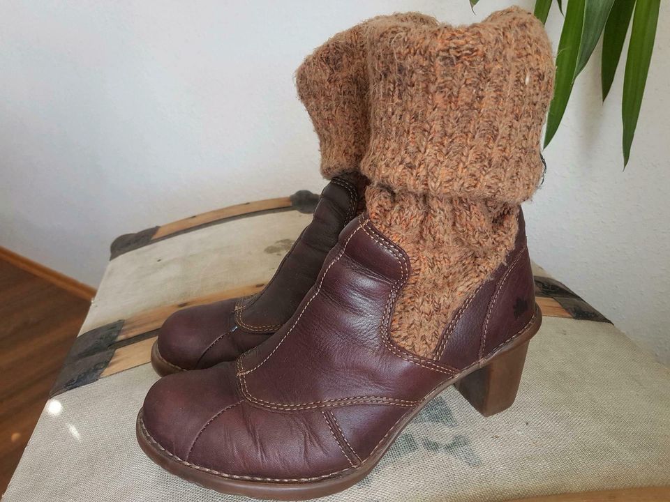 EL NATURALISTA Stiefeletten Stiefel Strick Wolle Leder braun 40 in  Baden-Württemberg - Überlingen | eBay Kleinanzeigen ist jetzt Kleinanzeigen