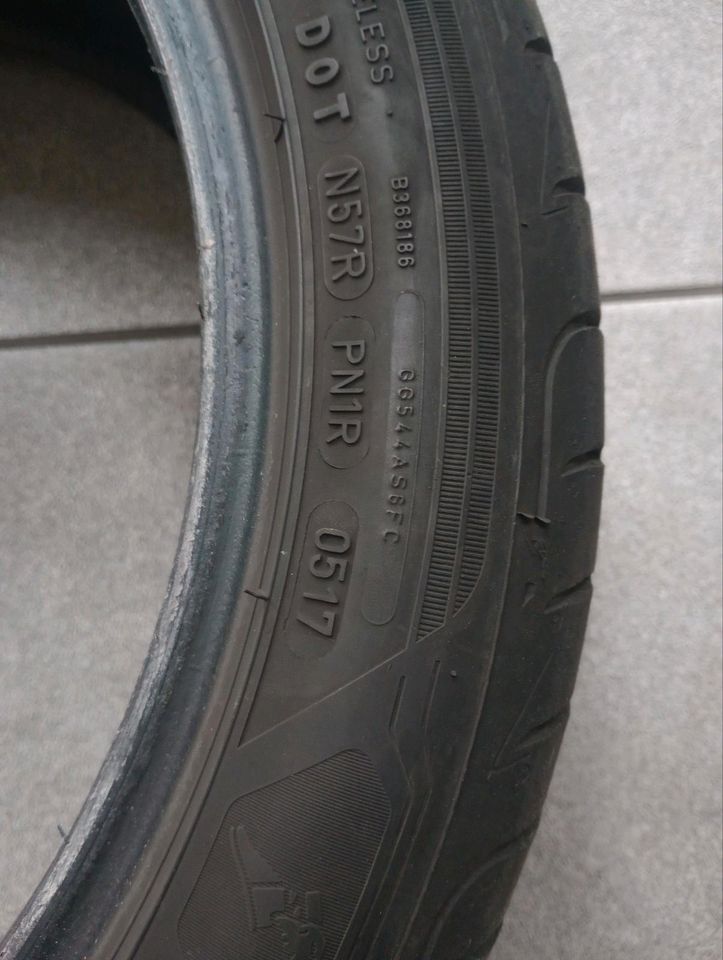 2 Sommerreifen 6mm Goodyear 225 45 17 94Y in Freital