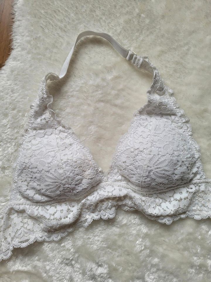 *NEU* Hunkemöller Neckholder Bralette weiß Gr.XS in Wolfsburg