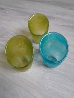 Drei Teelichthalter grün blau Hessen - Ginsheim-Gustavsburg Vorschau