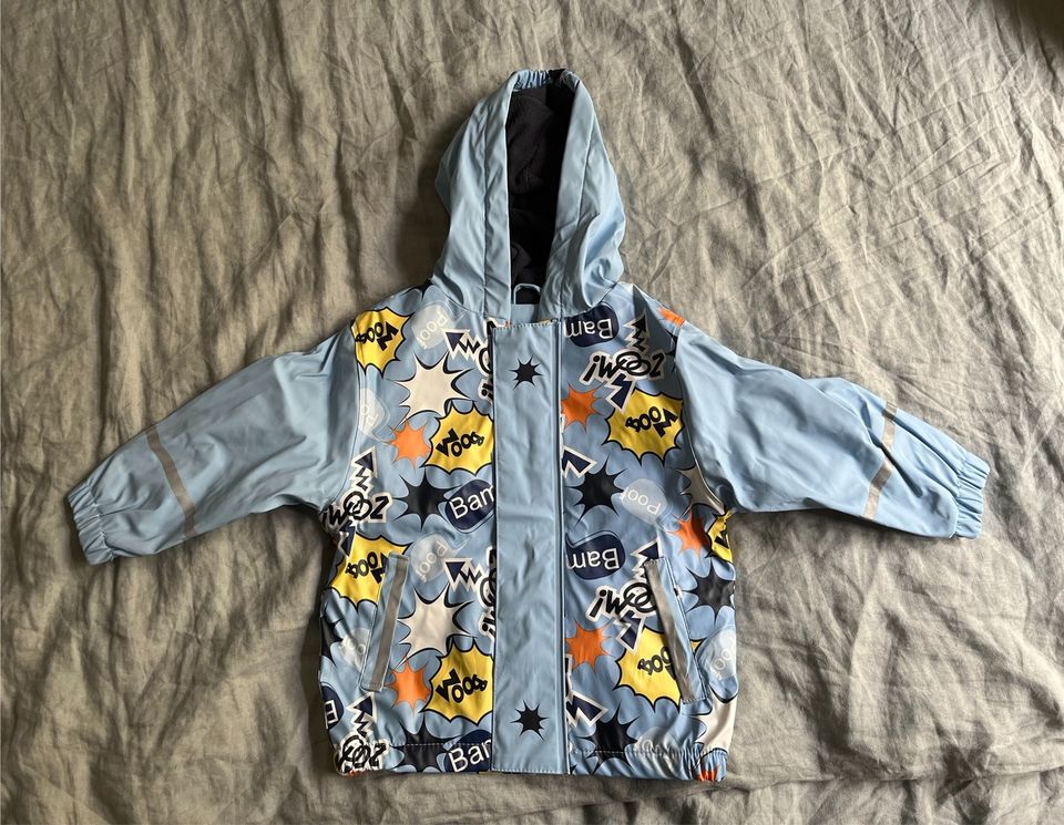 Regenjacke Kinder Größe 86-92, blau in München