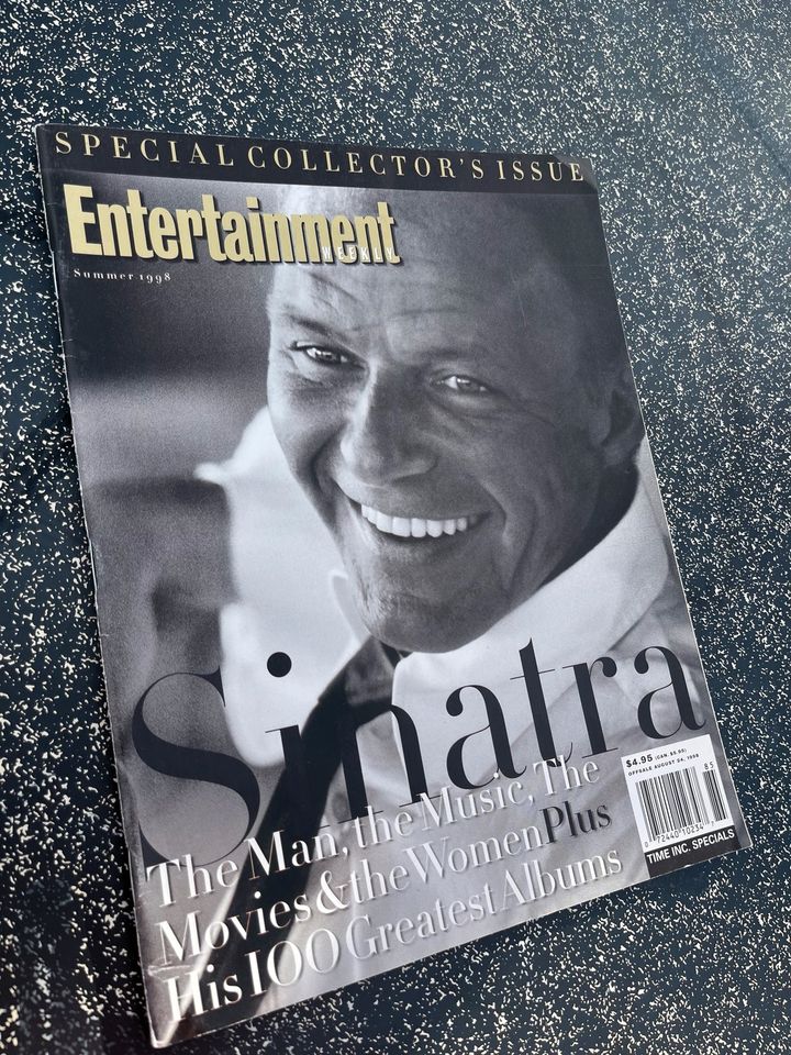 Entertainment Zeitschrift Sinatra 1998 Antiquarisch Rarität in Stuttgart