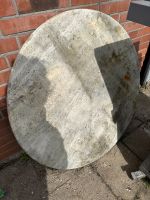 Sehr schwere Stein Tischplatte 90 cm Durchmesser rund Niedersachsen - Sittensen Vorschau