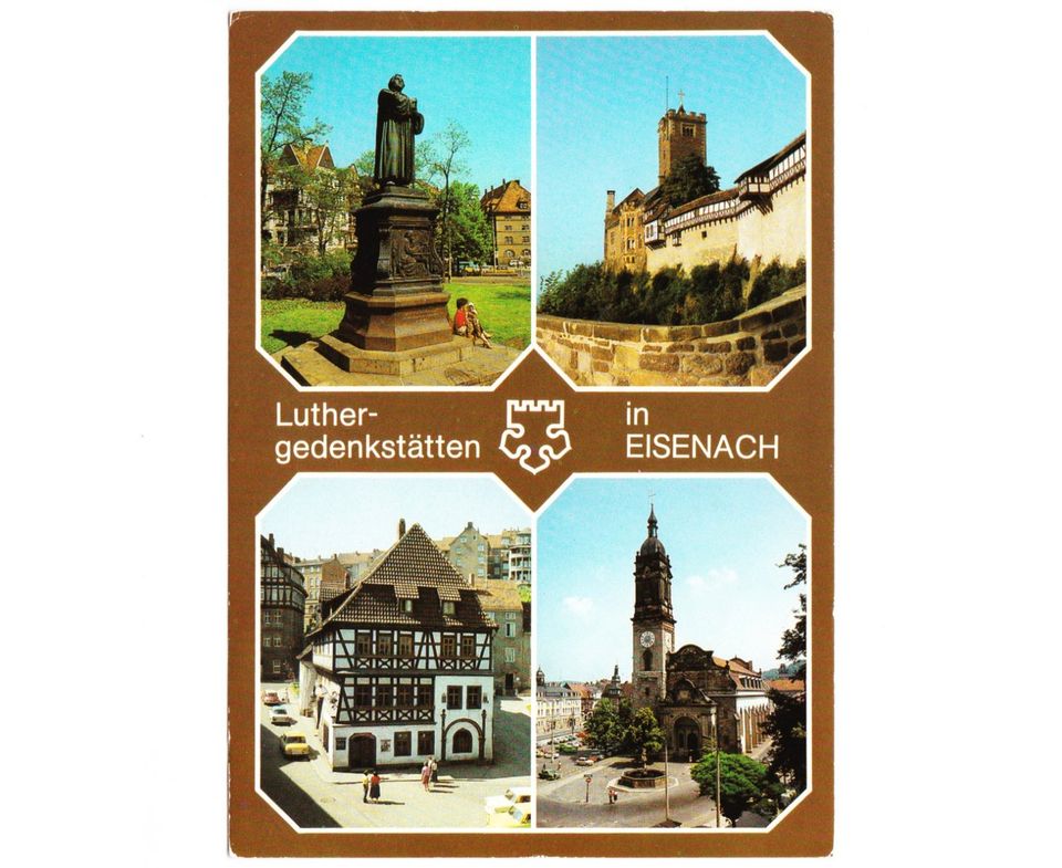 Ansichtskarte Eisenach - Grüße vom Brigade-Ausflug in Neunkirchen a. Brand