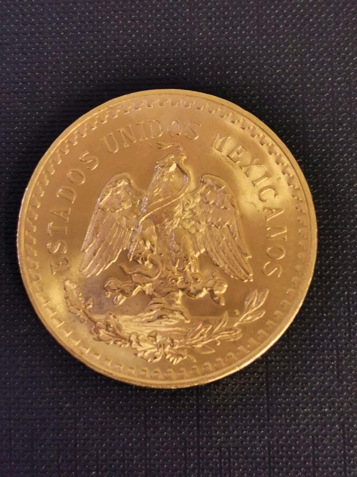 Goldmünze 50 Peso Centenario 1947 Mexiko Libertad 37,5gr Feingold in Zschopau