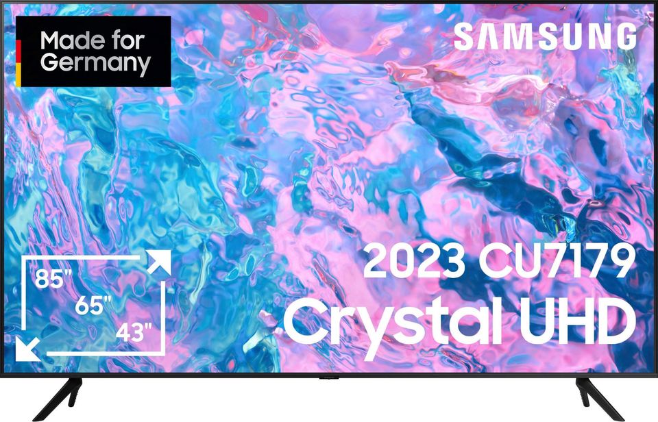 150x Samsung Fernseher 65 Zoll - Smart-TV, PurColor, Crystal Prozessor 4K, Smart Hub & Gaming Hub) in Berlin