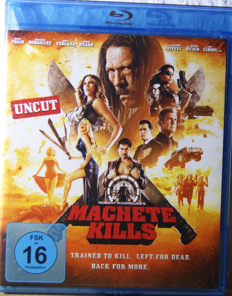 MACHETE KILLS Danny Trejo Blu Ray ***TOP*** in Wermelskirchen