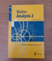 Springer Buch Analysis 2 Walter Lindenthal - Köln Müngersdorf Vorschau