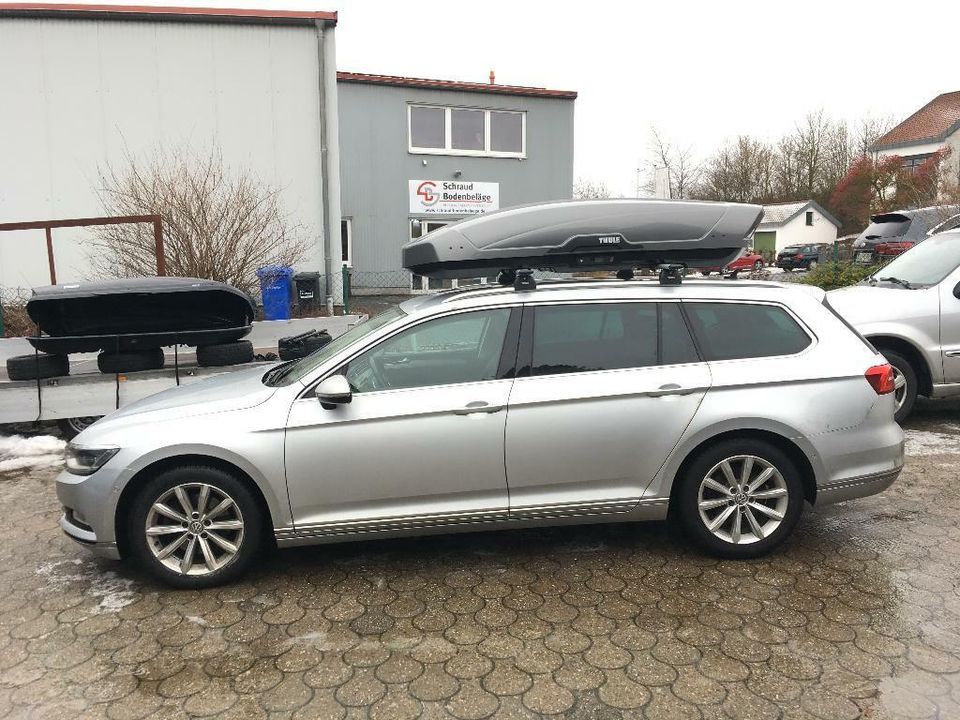 VW Passat Variant B7 B8 Thule Dachbox Motion XT mit Träger kaufen in Bayern  - Estenfeld | eBay Kleinanzeigen ist jetzt Kleinanzeigen