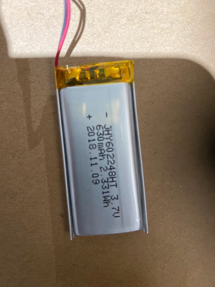 Lithium Ionen Akku 500 Stück  630 mAh 3.7 Volt in Langen Emsland