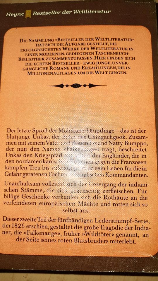 Lederstrumpf Saga 5 Bücher in Schwelm