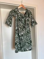 Kleid H&M Gr. 38 M Sommerkleid grün weiß Bayern - Michelau i. OFr. Vorschau
