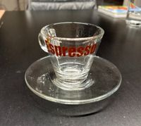 4x Espresso Tasse mit Untersetzer von LEONARDO aus Glas München - Milbertshofen - Am Hart Vorschau