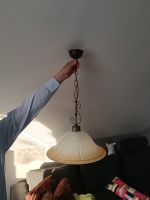Retro-Glaslampe, Deckenlampe, Vintage, Retrolampe Baden-Württemberg - Esslingen Vorschau