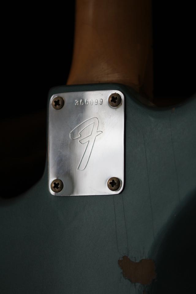 1972 Fender Mustang Competition Blue Refin' E-Gitarre Vintage in Wismar