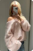 Alvii Alpakawolle Pullover rosa Pankow - Heinersdorf Vorschau