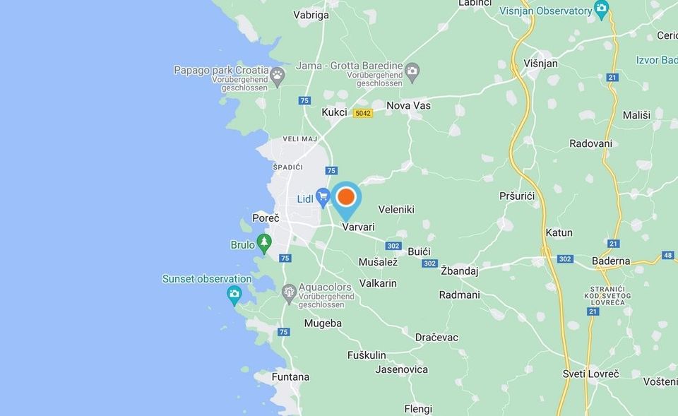 Kleines Ferienhaus zur Alleinnutzung bei Porec, Istrien, Kroatien in Traben-Trarbach