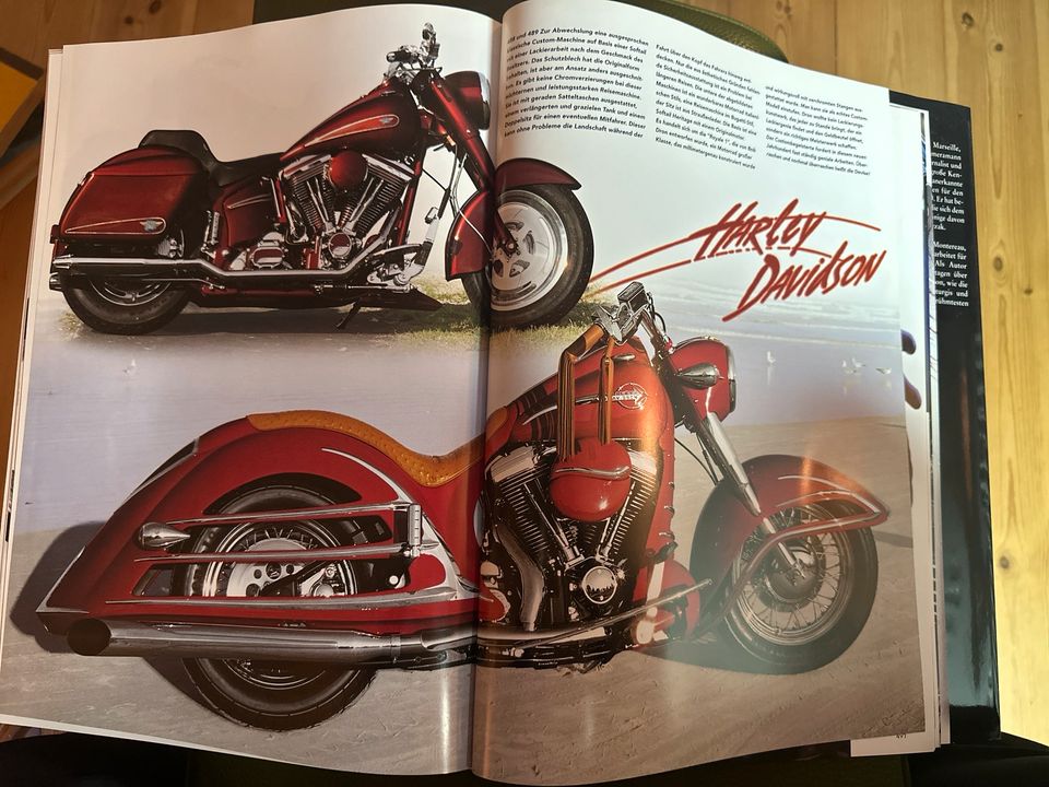 Harley Davidson Mythos Buch Bildband Geschenk in Wiendorf