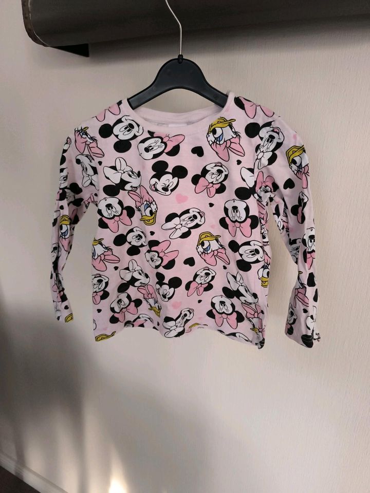 Minnie Mouse Schirt Langarmshirt Gr. 104 in Brandenburg an der Havel