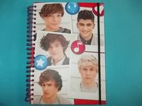 One Direction T-Shirt Schreibblock Notizbuch Harry Styles Niall H Mitte - Tiergarten Vorschau