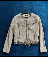 Wildlederjacke Bikerstyle Fransen Gr38/40. 1x getragen Kreis Pinneberg - Schenefeld Vorschau