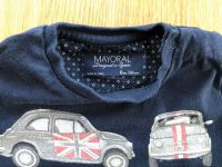 Mayoral Langarmshirt Longsleeve dunkelblau Autos Oldtimer 68-74 Düsseldorf - Oberkassel Vorschau