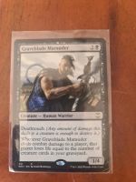 Neu MTG Magic The Gathering Karte Card Graveblade Marauder Gold Bayern - Regensburg Vorschau