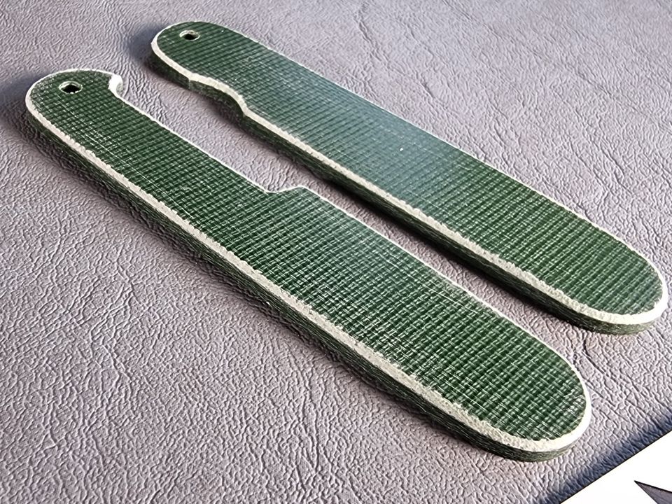 Victorinox Micarta GAK 1 2 grün Griffschalen 108mm Trooper Safari in Krefeld