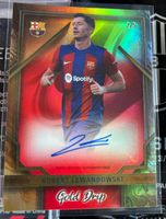 Topps Robert Lewandowski FC Barcelona Gold Drip Red Auto 2/5 Dresden - Innere Altstadt Vorschau