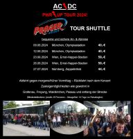 Busfahrt AC/DC München 12.06.2024 Bayern - Freyung Vorschau