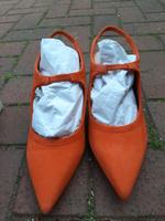 Marke Kiomii, Gr 38/39, Damenschuh, Orange, neuwertig! Schleswig-Holstein - Reinbek Vorschau