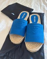 Prada Schuhe blau Espadrillas offen Berlin - Wilmersdorf Vorschau