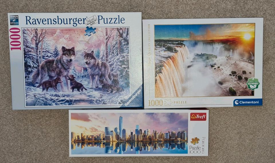 Puzzle Ravensburger/ Trefl/ Clementoni in Boizenburg/Elbe