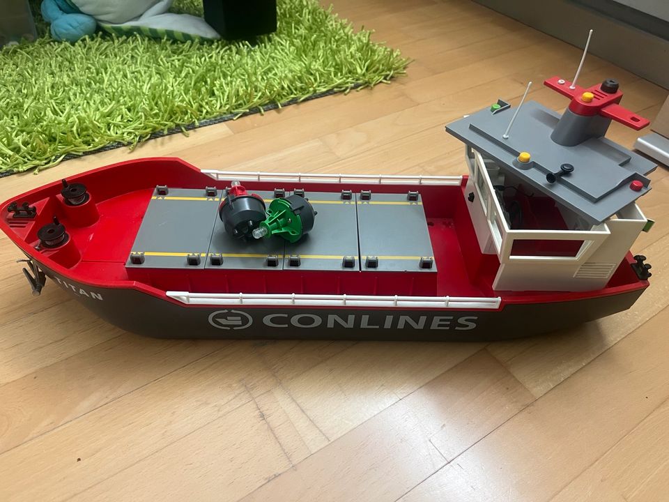 Playmobil Containerschiff in Kist