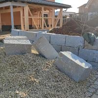 Granitsteine gespalten 50x50x100, Mauersteine, Granitblöcke Bayern - Neufahrn in Niederbayern Vorschau