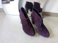 Clarks Leder Markenschuhe - Elegante Lila Stieffelletten Niedersachsen - Göttingen Vorschau