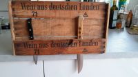 Messerhalter Messerblock Individuelle Anfertigung aus Weinkiste Nordrhein-Westfalen - Lohmar Vorschau