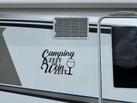 Wohnmobil/ Wohnwagen Aufkleber „Campingzeit ist Weinzeit“ Nordrhein-Westfalen - Medebach Vorschau