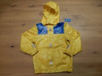 Regenjacke gefüttert gelb Kapuze abnehmbar Tchibo 110/116 4€ Thüringen - Erfurt Vorschau