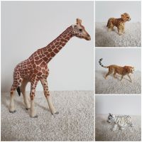 Schleich Wild Life Tiere - Set (Giraffe, Gepard, Tiger) Niedersachsen - Ganderkesee Vorschau