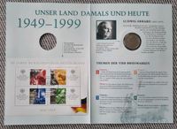 Numisblatt "50 Jahre BRD" mit 2 DM Münze und Briefmarke Hessen - Hofheim am Taunus Vorschau