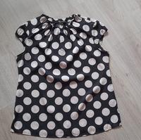 COMMA Bluse Shirt *NEU* gepunktet 38 schwarz weiß Nordrhein-Westfalen - Unna Vorschau