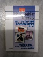 Plattenfehler Katalog 1. Auflage ISBN 393276904X Niedersachsen - Helmstedt Vorschau