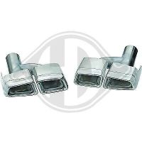 Mercedes Benz AMG Look Auspuffblenden w212 w221 w164 w166 NEU Nordrhein-Westfalen - Alsdorf Vorschau