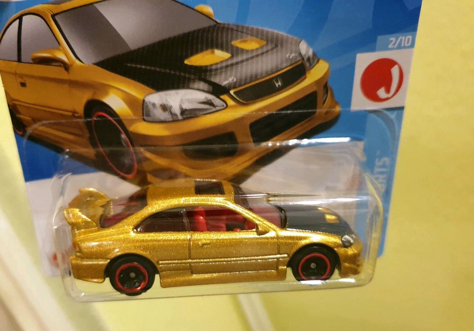 HOT WHEELS - HONDA CIVIC SI - PRELUDE - INTEGRA - 4 MODELLAUTOS in Chemnitz