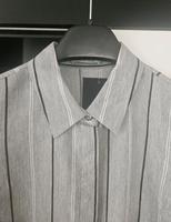 Peter Hahn, Hemdbluse, gestreift, grau, Gr. 42 Bayern - Thyrnau Vorschau