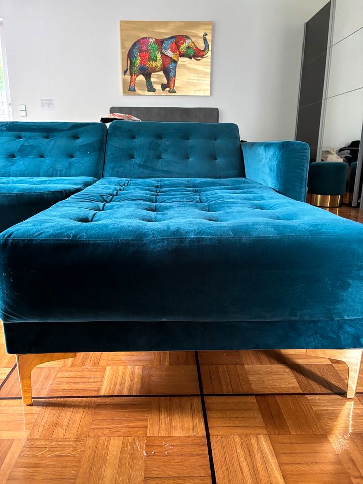 Samt Couch Grün in München